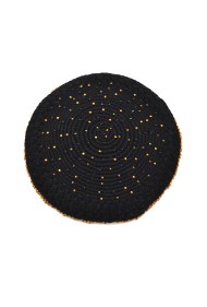 Beaded Dots Yarmulke